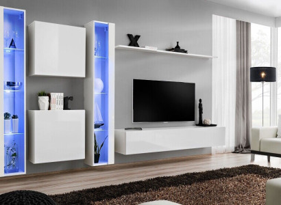 Designer Modern Wall unit Luxury Shelves Complete Wall Wardrobe Living room furniture